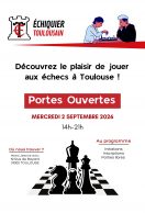 Portes ouvertes : mercredi 2 septembre, de 14h à 21h